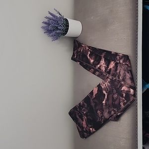 Athleta girl leggings high rise chit chat 16 XXL